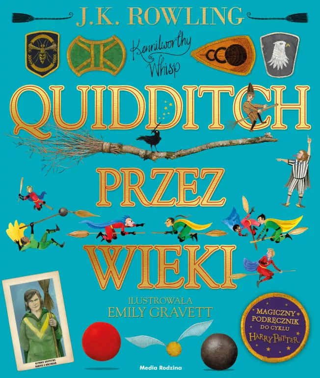 Quidditch przez wieki. Wersja ilustrowana - tantis.pl