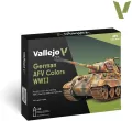 Vallejo: Model Color - German AFV Colors WWII (16 x 18 ml) - tantis.pl
