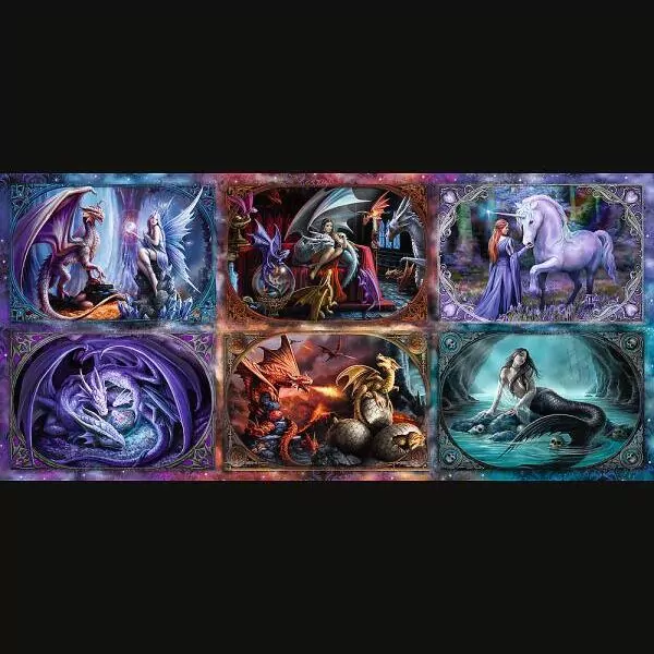 Puzzle 9000. Fantasy Creatures Anne Stokes - tantis.pl
