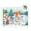 Puzzle 60. Pory roku. Zabawa na łyżwach - tantis.pl