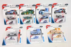 MAJORETTE AUTO MET PORSCHE DELUXE 8CM MIX6 B/C24