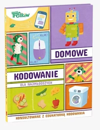 Domowe kodowanie. Rodzina Treflików - tantis.pl