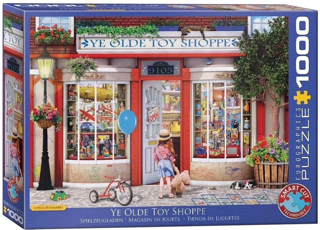 Puzzle 1000 Ye Old Toy Shoppe by Paul Normand 6000-5406 - tantis.pl