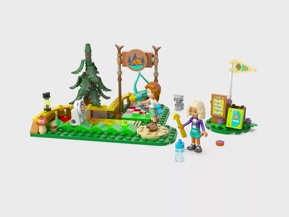 LEGO® Friends. Strzelnica na letnim obozie łuczniczym. 42622 - tantis.pl