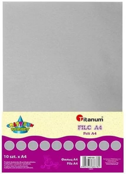 Filc. A4 szary - tantis.pl