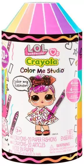 LOL Surprise Loves CRAYOLA Color Me Studio Asst - tantis.pl