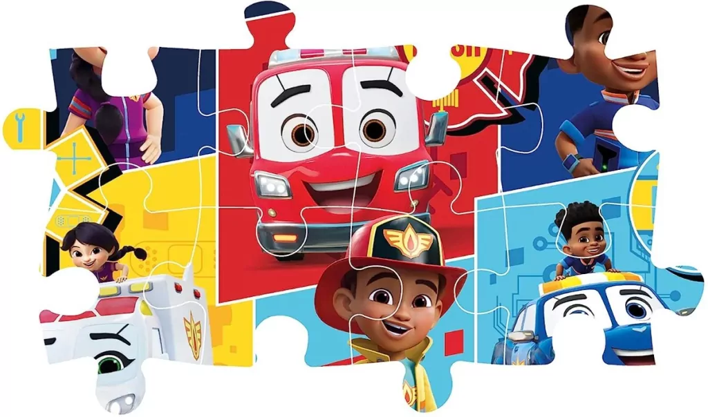 Puzzle 24 Maxi. Super Kolor Disney Firebud - tantis.pl