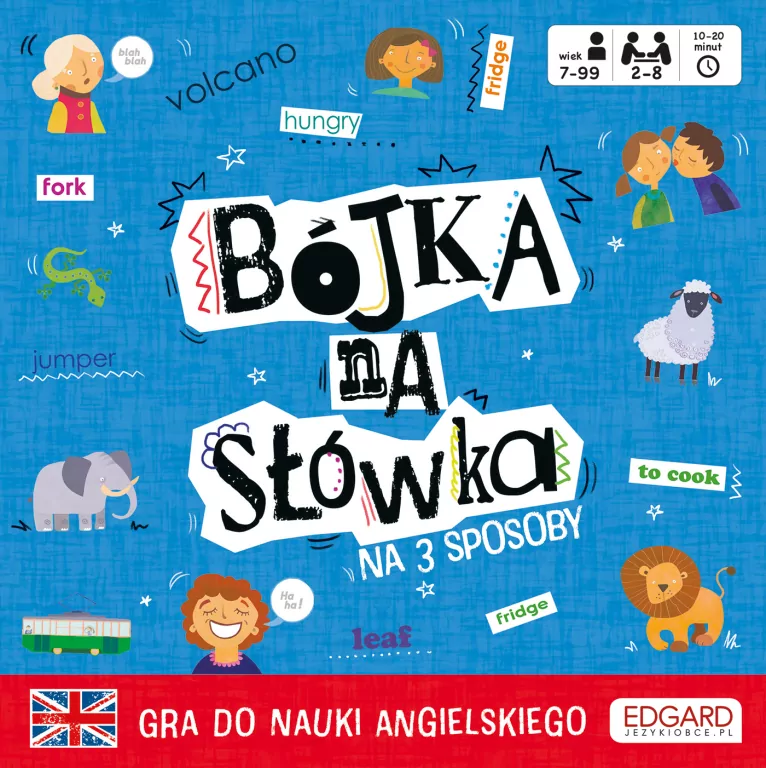 Bójka na słówka. Gra do nauki angielskiego - tantis.pl