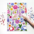 CzuCzu. Puzzlove. Kwiaty ogrodowe. 1000 el. - tantis.pl