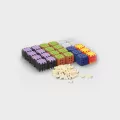 Marioinex Mini Waffle Green Blocks 206 el. - tantis.pl
