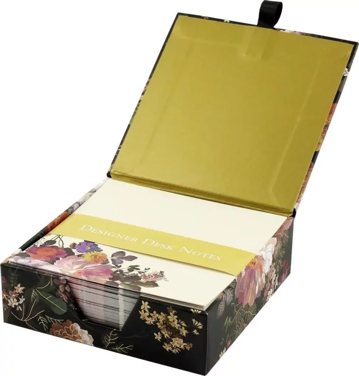 Karteczki zdobione Kwiaty o Północy - tantis.pl