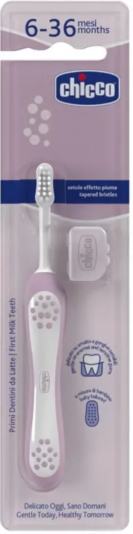 Szczoteczka do zębów lila 6-36m - tantis.pl