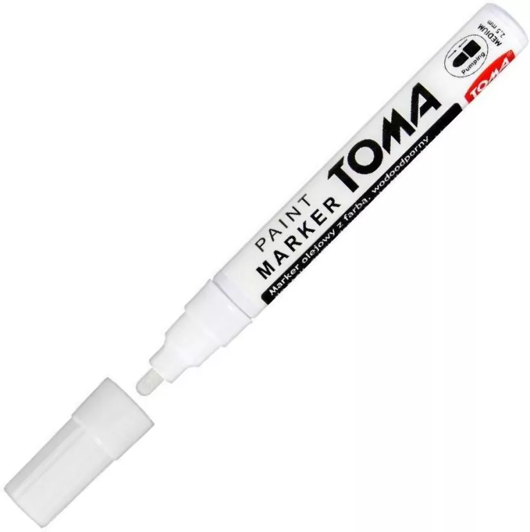 Marker olejowy biały TO-440 - tantis.pl