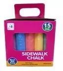 Kreda chodnikowa sześciokątna 10 kolorów