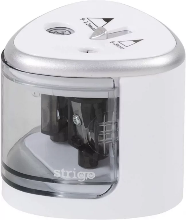 Temperówka elektryczna na dwa otwory czarna STRIGO - tantis.pl