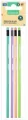 Ołówek z gumką HB trójkątny pastelowy 4 szt - tantis.pl