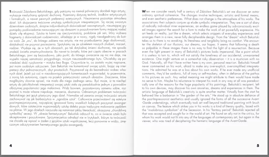 Beksiński 2 miniatura albumu - tantis.pl