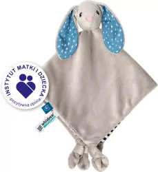 Kocyk DouDou Przytulanka Króliczek szary whisb123
