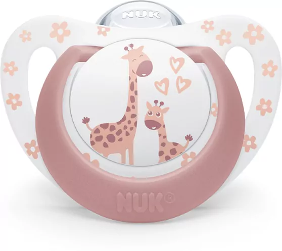 NUK. First Choice. Smoczki. 0-6 miesięcy. Pingwin. Żyrafa. 2 sztuki - tantis.pl