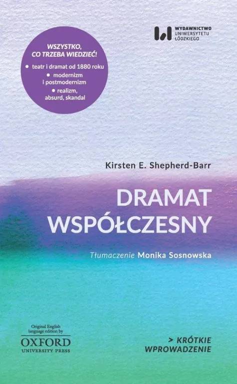 Dramat współczesny. Krótkie wprowadzenie - tantis.pl