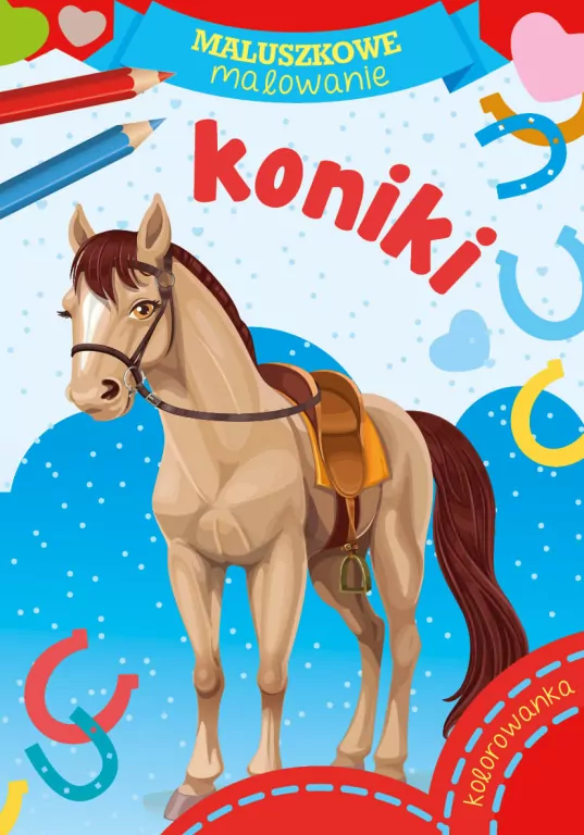 Koniki. Maluszkowe malowanie - tantis.pl