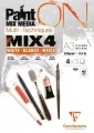 Blok A3 białych papierów mix4 250g 12ark - tantis.pl