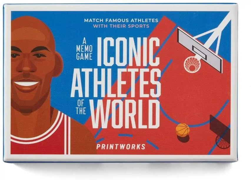 Gra karciana Memory - Iconic Athletes - tantis.pl
