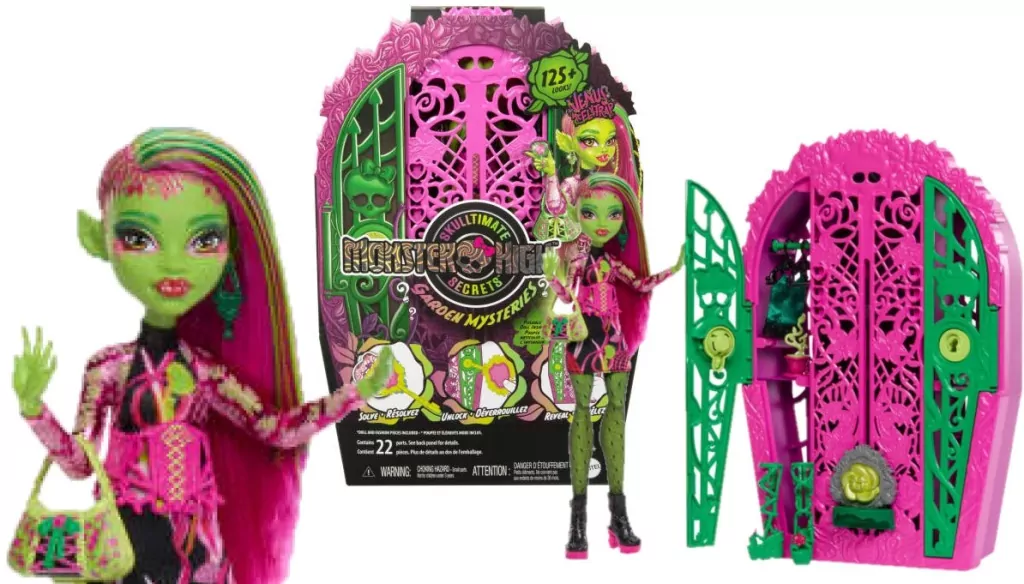 Monster High. Straszysekrety. Lalka Venus McFlytrap - tantis.pl