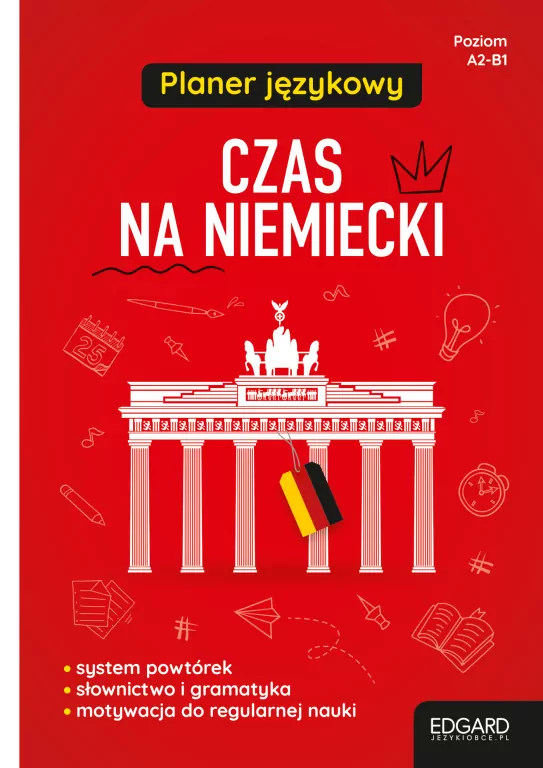Czas na niemiecki. Planer językowy. Poziom A2 - B1 - tantis.pl