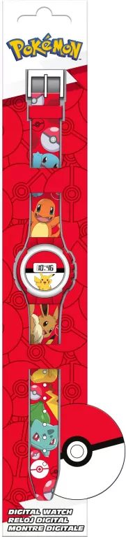 Zegarek cyfrowy. Pokemon - tantis.pl