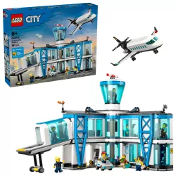 LEGO® City.  Lotnisko z samolotem 60502