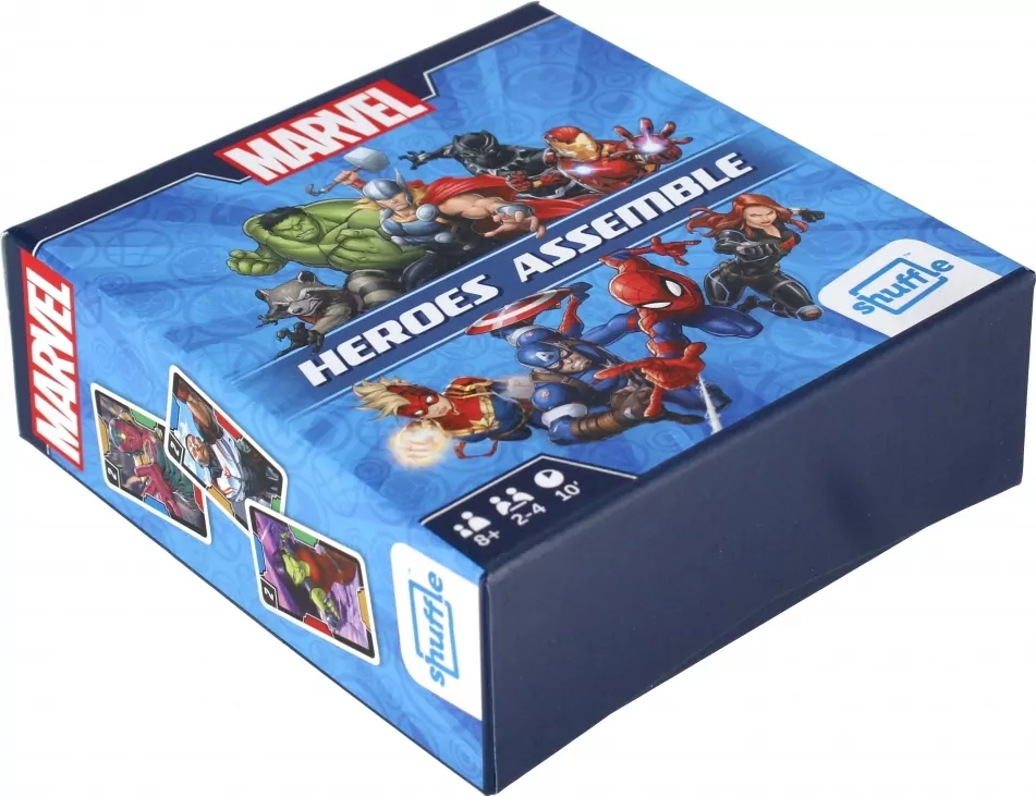 Gra Shuffle Marvel Heroes Assemble (PL) - tantis.pl
