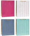 Torebka ozdobna 31x42x12cm hot-stamp mix ROZETTE - tantis.pl
