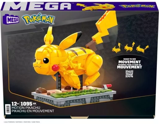 MEGA Pikachu Kolekcjonerski Pokemon do zbudowania