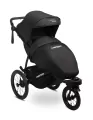 Caretero Lima Deluxe wózek spacerowy czarny - tantis.pl