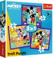 Puzzle 3w1 Miki i jego wesoła ekipa TREFL - tantis.pl