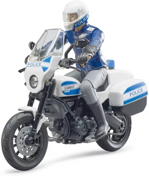 Policjant na motocyklu. Scrambler Ducati - tantis.pl