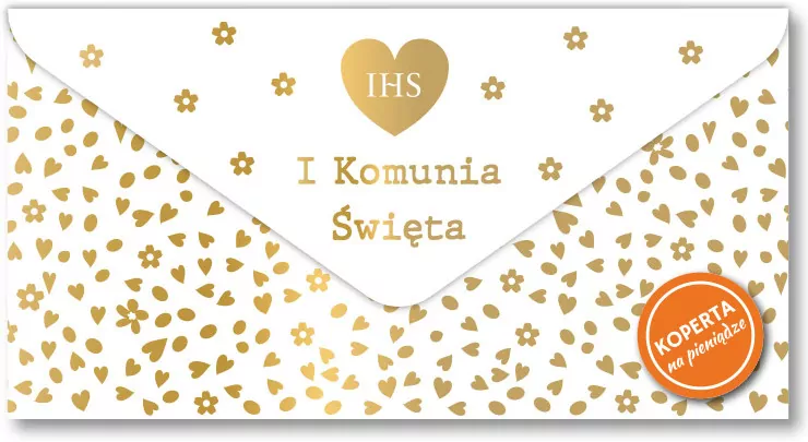 Koperta podarunkowa Komunia - tantis.pl