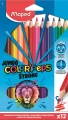Kredki Colorpeps Strong Jumbo, 12 kolorów - tantis.pl