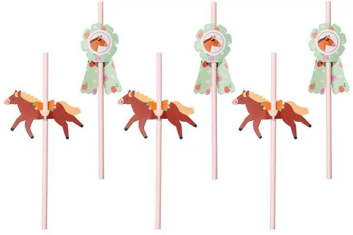Słomki konie 19.5cm - tantis.pl