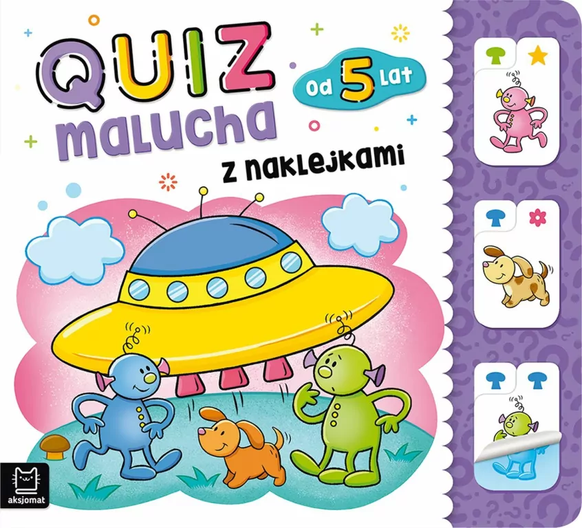 Quiz malucha z naklejkami. Od 5 lat - tantis.pl