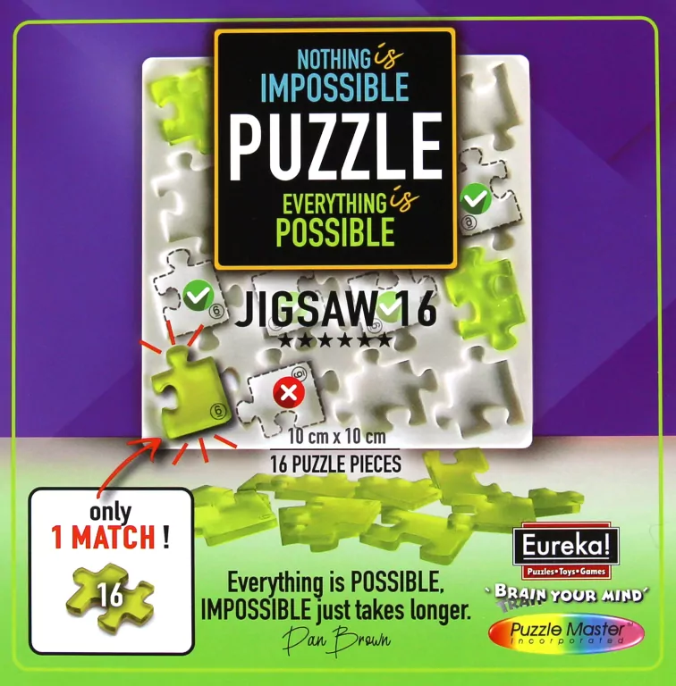 Puzzle 16 Impossible poziom 6/6 G3 - tantis.pl