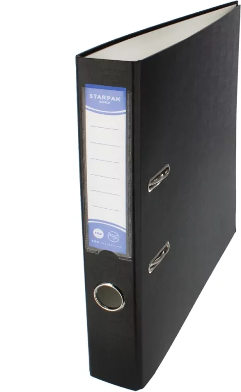 Segregator A4/50 okuty czarny STARPAK. Audiobook - tantis.pl