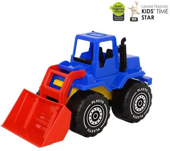 Ładowacz czołowy 30cm niebiesko-czerwony - tantis.pl