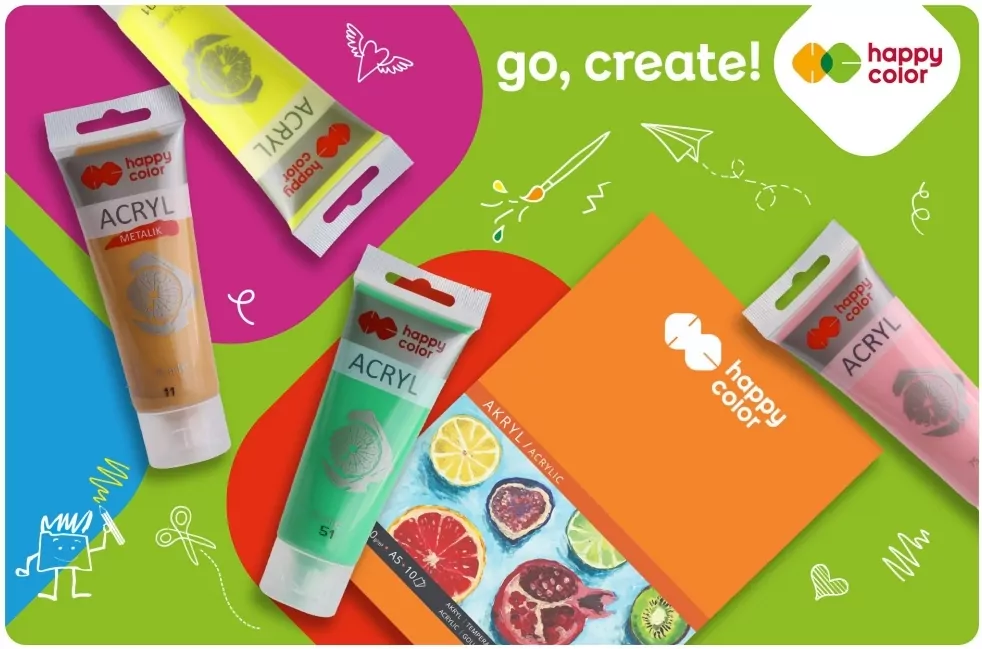 Farba akrylowa 75ml. Viva magenta - tantis.pl