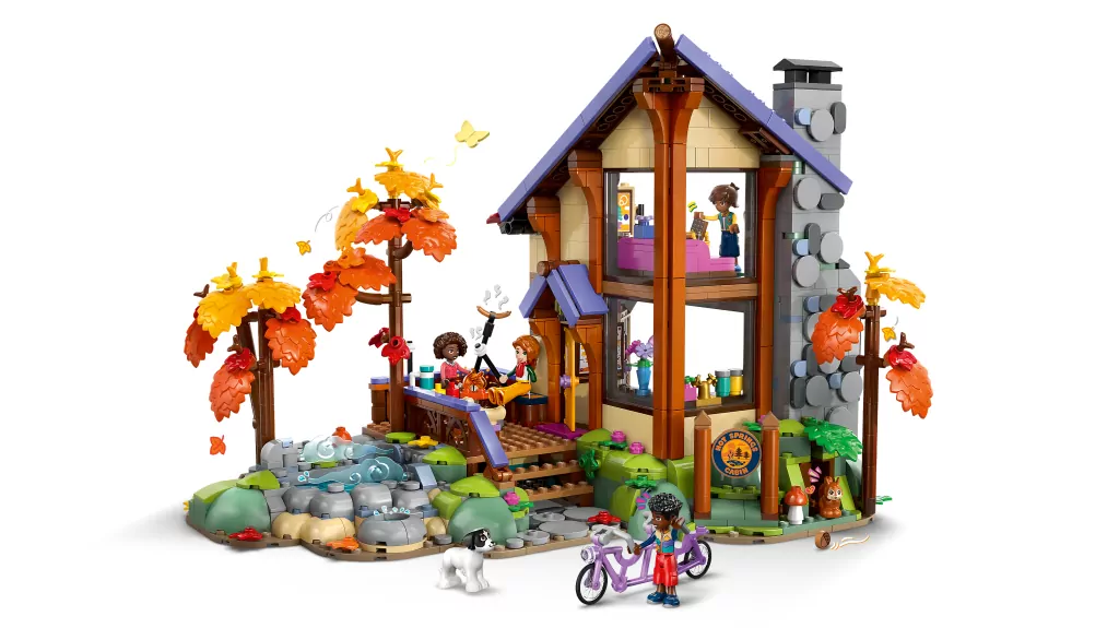 LEGO® Jesienna leśna chatka 42705 - tantis.pl