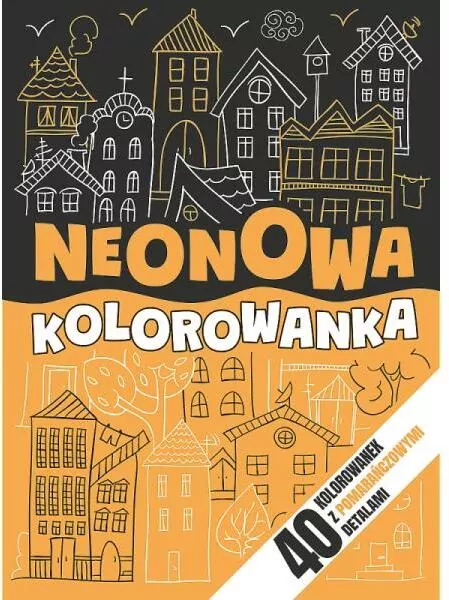 Neonowa kolorowanka pomarańczowa TREFL - tantis.pl