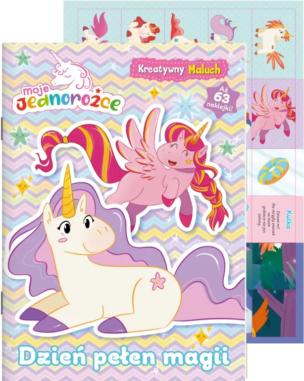 Moje Jednorożce. Dzień pełen magii. Kreatywny maluch. Cz.2 - tantis.pl