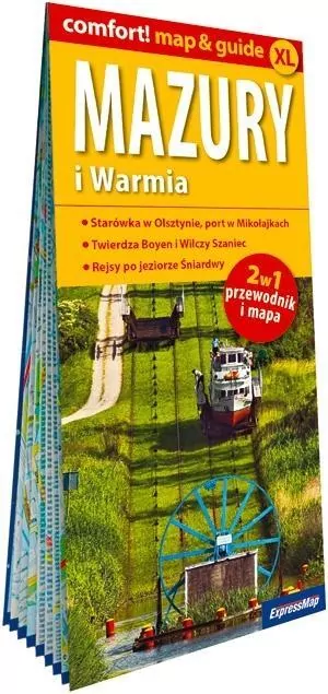 Comfort! map&guide Mazury i Warmia 2w1 w.2026 - tantis.pl