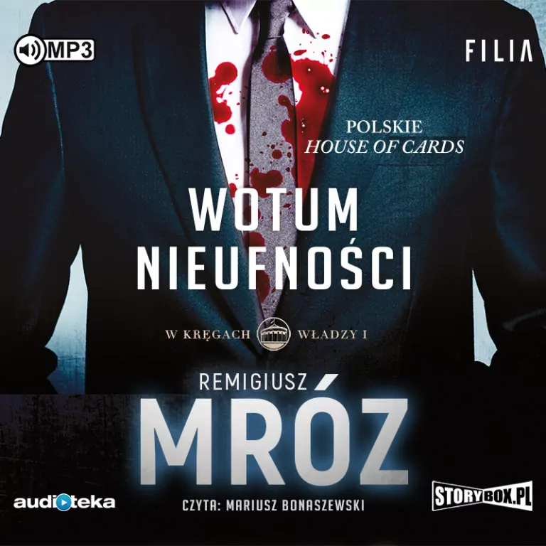Wotum nieufności. W kręgach władzy. Tom 1 CD MP3. Audiobook - tantis.pl